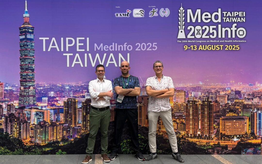 De Santiago a la cumbre mundial de la informática médica en Taiwán